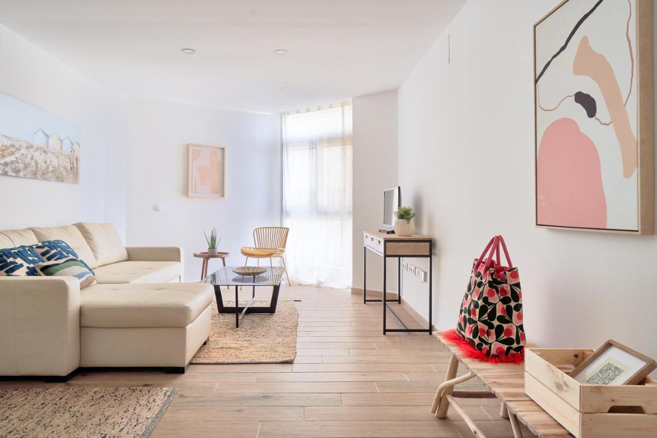 Apartamento En Primera Linea De Playa En La Malagueta Málaga Kültér fotó