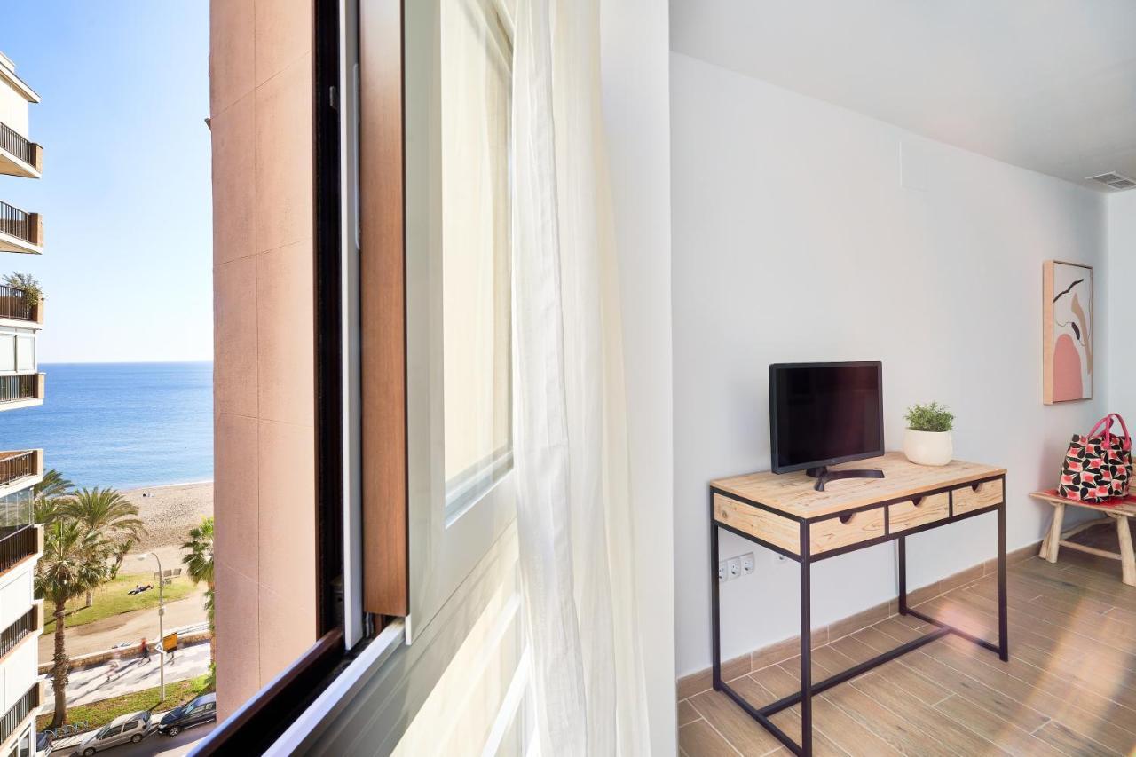 Apartamento En Primera Linea De Playa En La Malagueta Málaga Kültér fotó