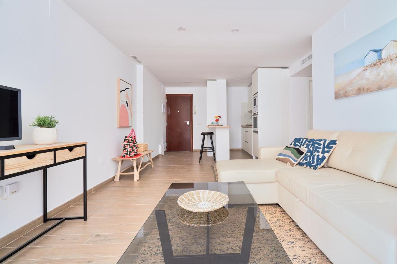 Apartamento En Primera Linea De Playa En La Malagueta Málaga Kültér fotó