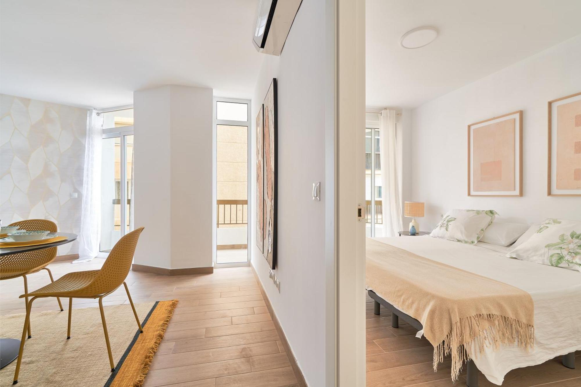 Apartamento En Primera Linea De Playa En La Malagueta Málaga Kültér fotó